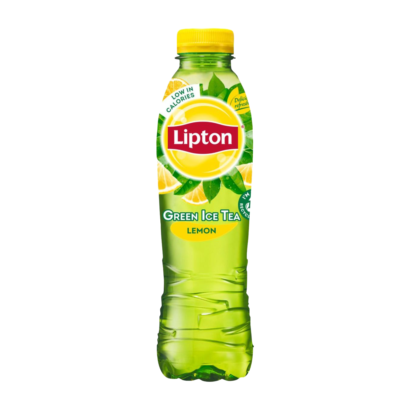 Lipton green ice tea lemon flesje