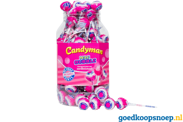 Candyman Mister Bubble Aardbei
