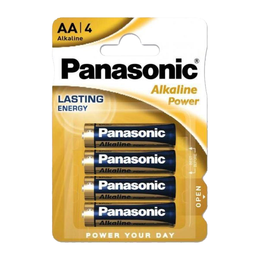 Panasonic Alkaline Power Batterijen AA