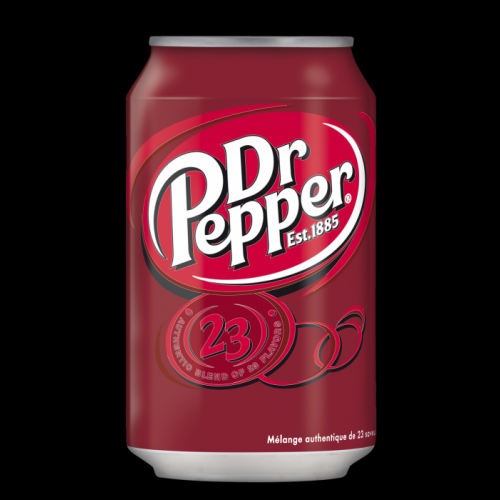 Dr pepper blikje 0,33 ltr.