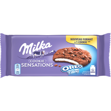 Milka Sensations Chocolade Koekjes Oreo 8 stuks 208g 208 g