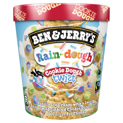 Ben & Jerry's ijs Rain-dough Cookie Dough Twist
