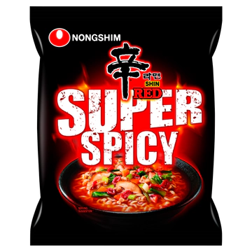 Nongshim Shin red super spicy noodles