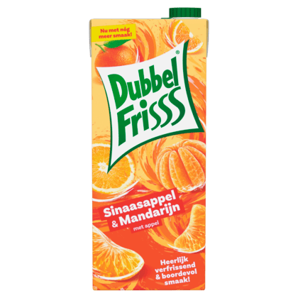 Dubbel Frisss sinaasappel & manderijn