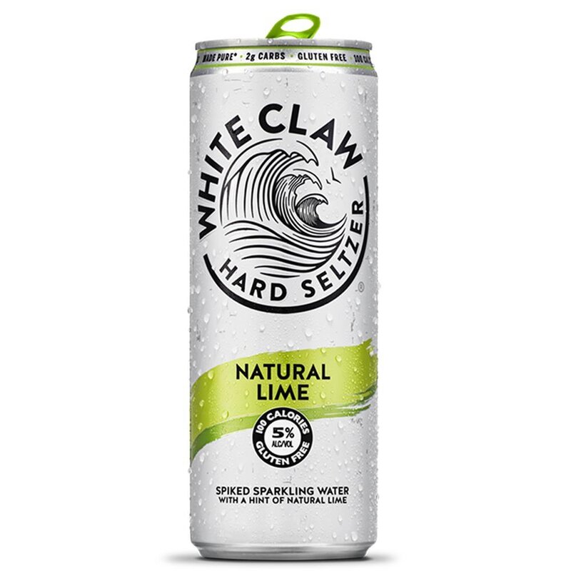 White Claw Hard Seltzer Natural Lime 330ml (Leeftijdscontrole ook bij levering)