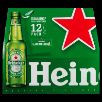 Heineken pilsener mono 12 - pack fles 25cl. (Leeftijdscontrole ook bij levering)