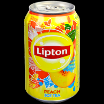 Lipton ice tea peach blik