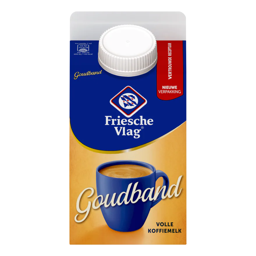 Friesche Vlag Goudband Koffiemelk